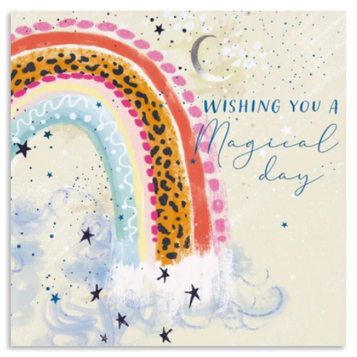 Magical Rainbow Greeting Card